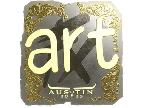Sticker | arT (Gold) | Austin 2025