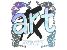 Sticker | arT (Holo) | Austin 2025