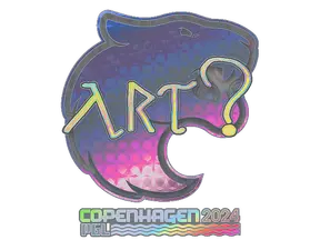 Sticker | arT (Holo) | Copenhagen 2024