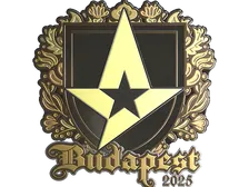 Sticker | Astralis (Gold) | Budapest 2025