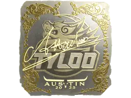 Sticker | Attacker (Gold) | Austin 2025