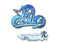 Sticker | Ax1Le (Holo) | Antwerp 2022