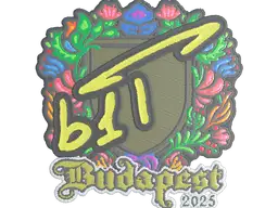 Sticker | b1t (Embroidered) | Budapest 2025