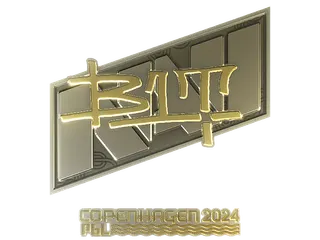 Sticker | b1t (Gold) | Copenhagen 2024