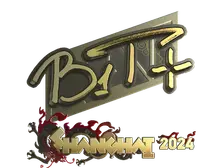 Sticker | b1t (Gold) | Shanghai 2024