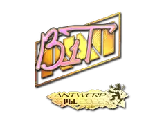 Sticker | b1t (Holo) | Antwerp 2022