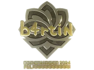 Sticker | b4rtiN (Gold) | Copenhagen 2024