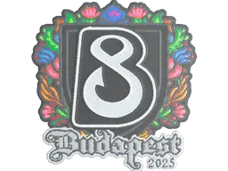 Sticker | B8 (Embroidered) | Budapest 2025