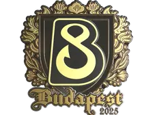 Sticker | B8 (Gold) | Budapest 2025