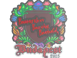 Sticker | Bart4k (Embroidered) | Budapest 2025
