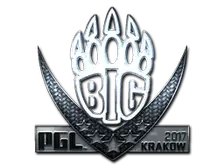 Sticker | BIG (Foil) | Krakow 2017