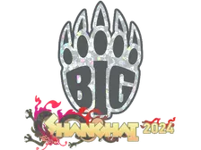 Sticker | BIG (Glitter) | Shanghai 2024
