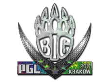Sticker | BIG (Holo) | Krakow 2017