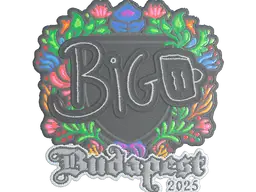 Sticker | biguzera (Embroidered) | Budapest 2025