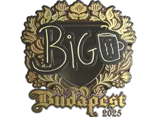 Sticker | biguzera (Gold) | Budapest 2025