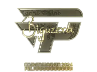 Sticker | biguzera (Gold) | Copenhagen 2024