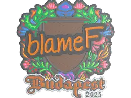 Sticker | blameF (Embroidered) | Budapest 2025
