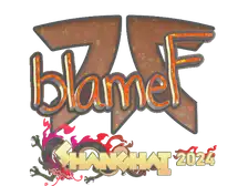 Sticker | blameF (Glitter) | Shanghai 2024