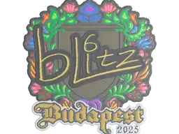 Sticker | bLitz (Embroidered) | Budapest 2025
