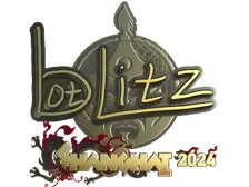 Sticker | bLitz (Gold) | Shanghai 2024
