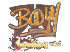 Sticker | bodyy (Holo) | Shanghai 2024