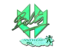 Sticker | boltz (Holo) | Antwerp 2022