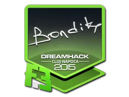 Sticker | bondik | Cluj-Napoca 2015