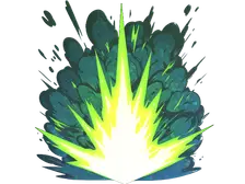 Sticker | Boom Detonation (Glitter)