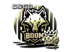 Sticker | Boom (Gold) | 2020 RMR