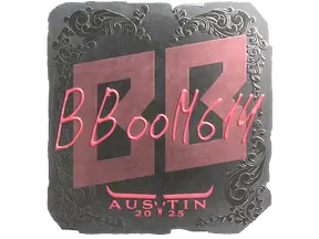 Sticker | Boombl4 (Foil) | Austin 2025