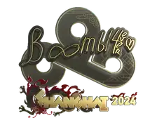 Sticker | Boombl4 (Gold) | Shanghai 2024