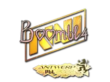 Sticker | Boombl4 (Holo) | Antwerp 2022
