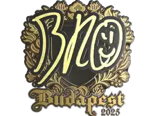 Sticker | br0 (Gold) | Budapest 2025