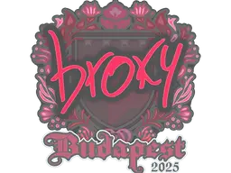 Sticker | broky | Budapest 2025