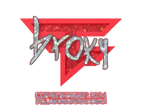 Sticker | broky (Glitter) | Copenhagen 2024