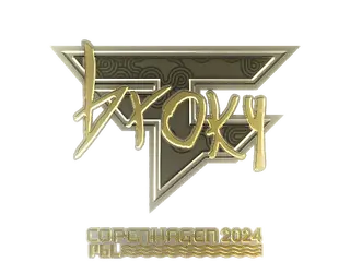 Sticker | broky (Gold) | Copenhagen 2024