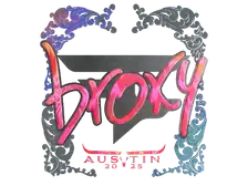 Sticker | broky (Holo) | Austin 2025