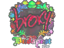 Sticker | broky (Holo) | Budapest 2025
