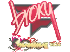 Sticker | broky | Shanghai 2024