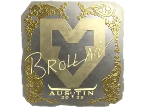 Sticker | Brollan (Gold) | Austin 2025