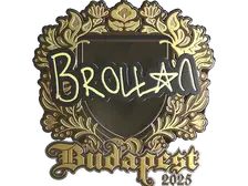 Sticker | Brollan (Gold) | Budapest 2025