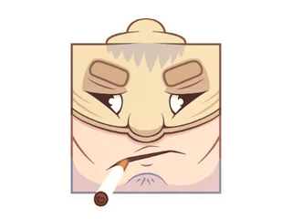 Sticker | Bum A Smoke