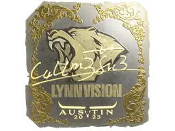 Sticker | C4LLM3SU3 (Gold) | Austin 2025