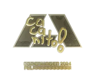 Sticker | CacaNito (Gold) | Copenhagen 2024