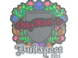 Sticker | chayJESUS (Embroidered) | Budapest 2025
