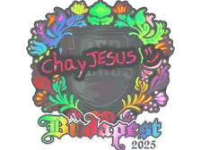 Sticker | chayJESUS (Holo) | Budapest 2025