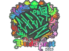 Sticker | chelo (Holo) | Budapest 2025