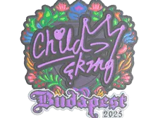Sticker | ChildKing (Embroidered) | Budapest 2025