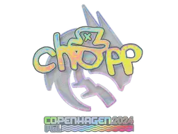 Sticker | chopper (Holo) | Copenhagen 2024