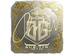 Sticker | Chr1zN (Gold) | Austin 2025